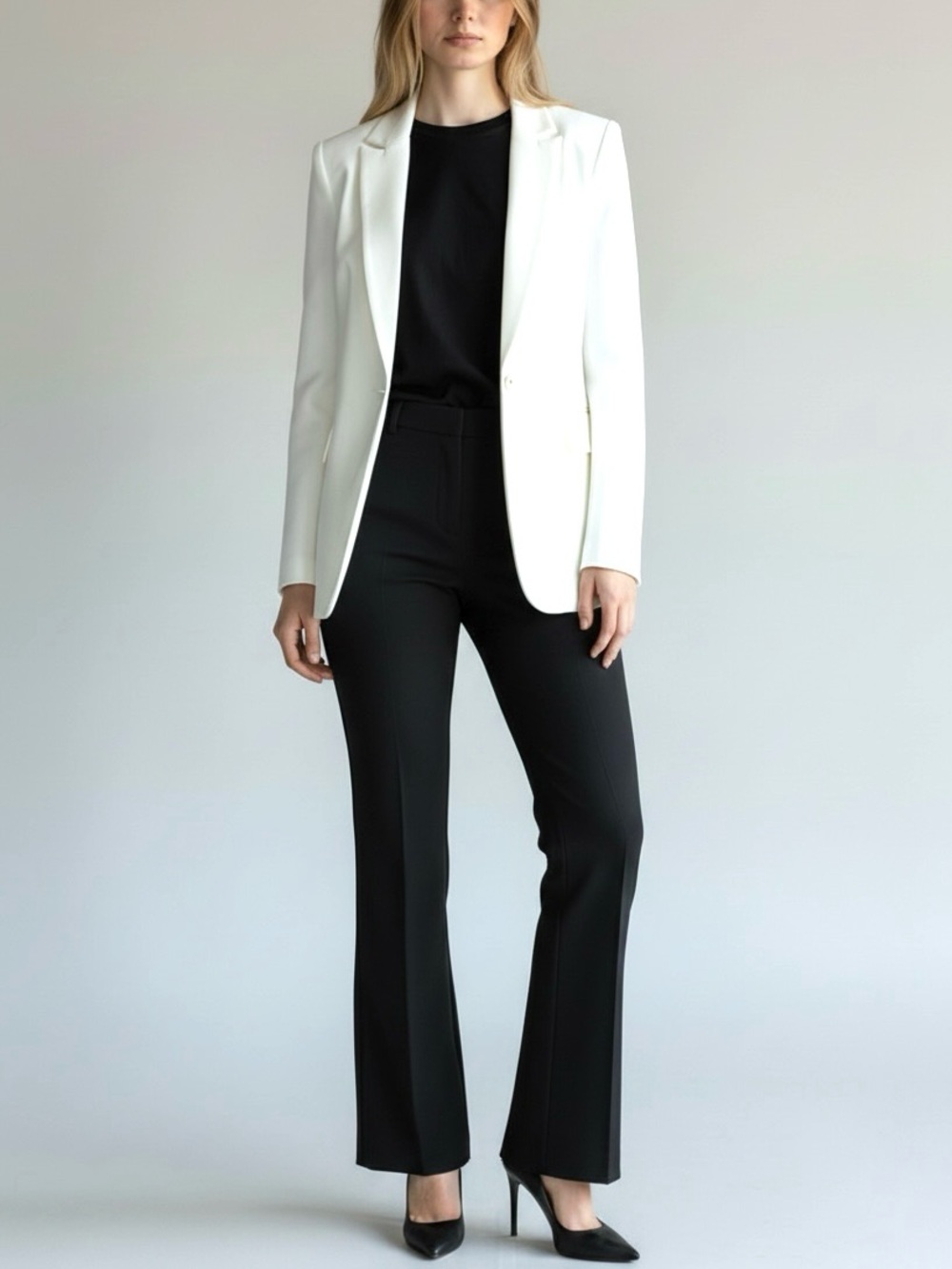 New York & Company Black Trousers Pants Size 18 Tall